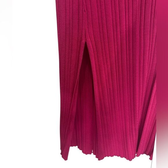 CULT GAIA Elfreda cutout ribbed-knit halterneck midi dress - Picture 12 of 14